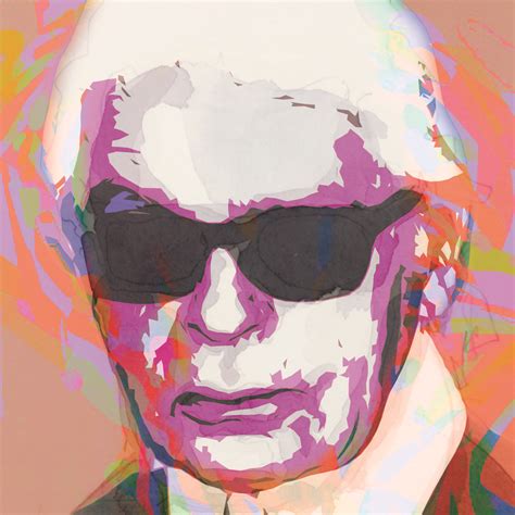 Karl Lagerfeld art